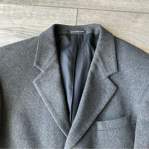 Boulevard Club Soft  Wool Cashmere Blend Blazer Made in Canada - Picture 4 of 14